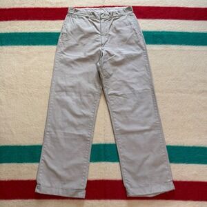 Vintage 50s Hercules Reeves Mountain Cloth Chinos Khaki Work Pants 32x30